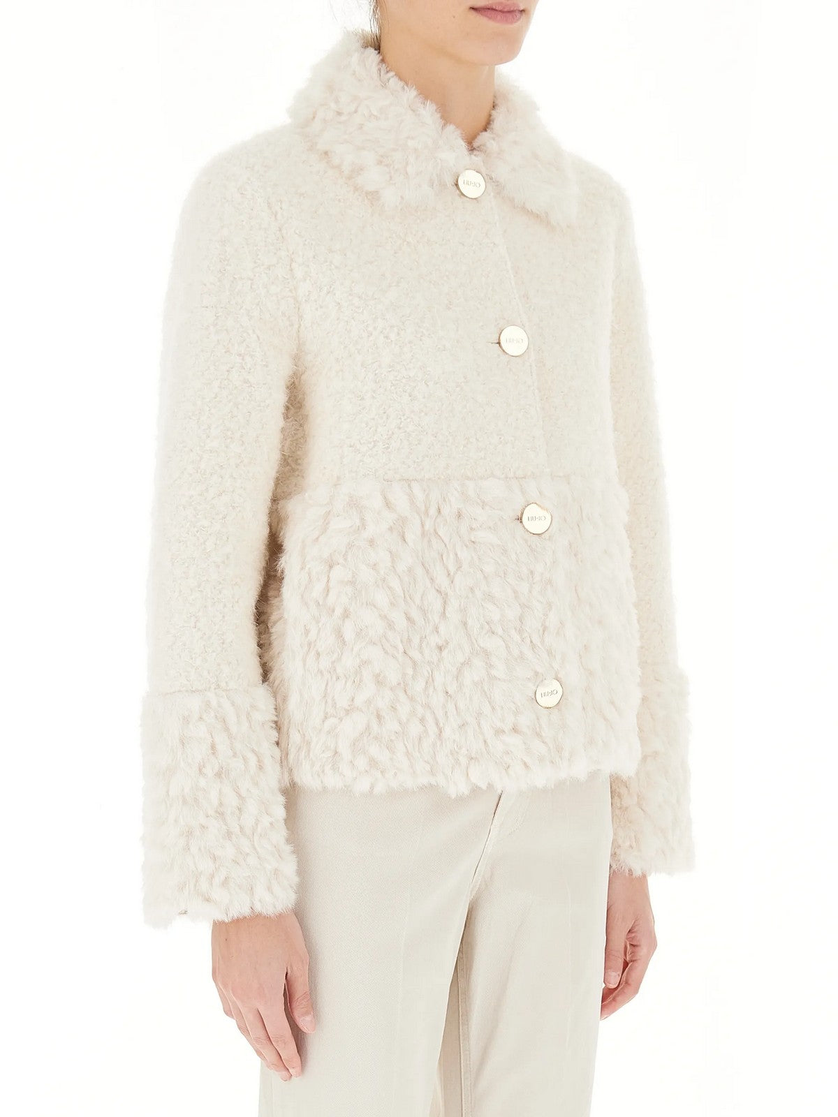 LIU JO WHITE Giubbino Donna WF4369E0957 10701 Bianco gioboutiqueweb