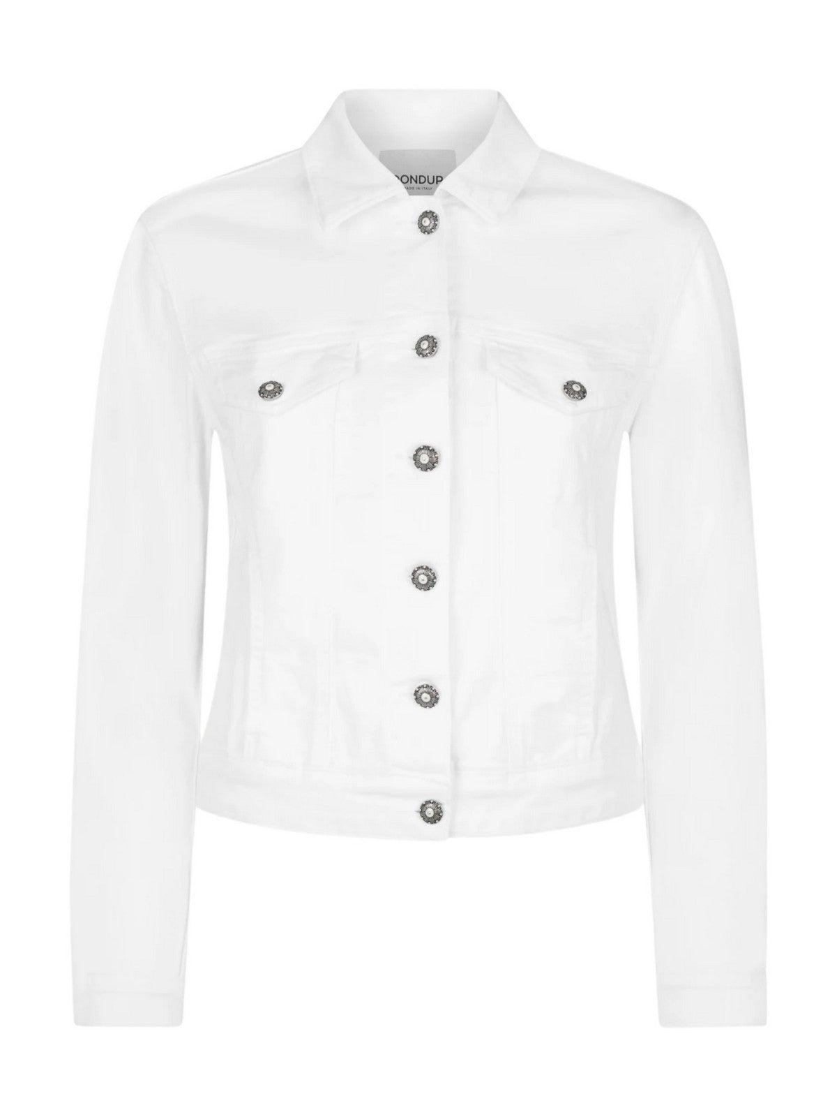 DONDUP Giubbino Donna DJ460 BS0030Y PTDW 000 Bianco gioboutiqueweb