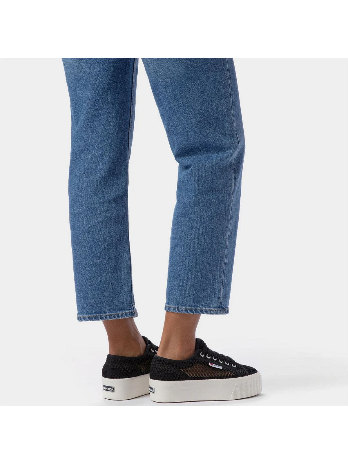 SUPERGA Sneaker Donna 2790 MESH S2142TW 005 Nero gioboutiqueweb