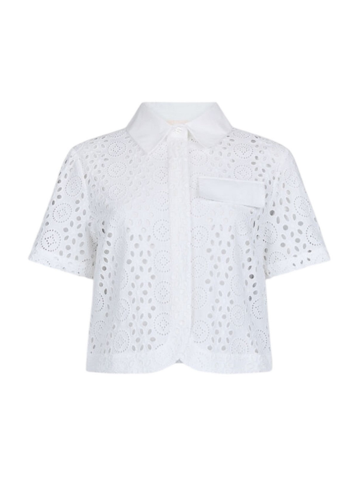 LIU JO WHITE Camicia Donna WA5283T2182 11111 Bianco gioboutiqueweb