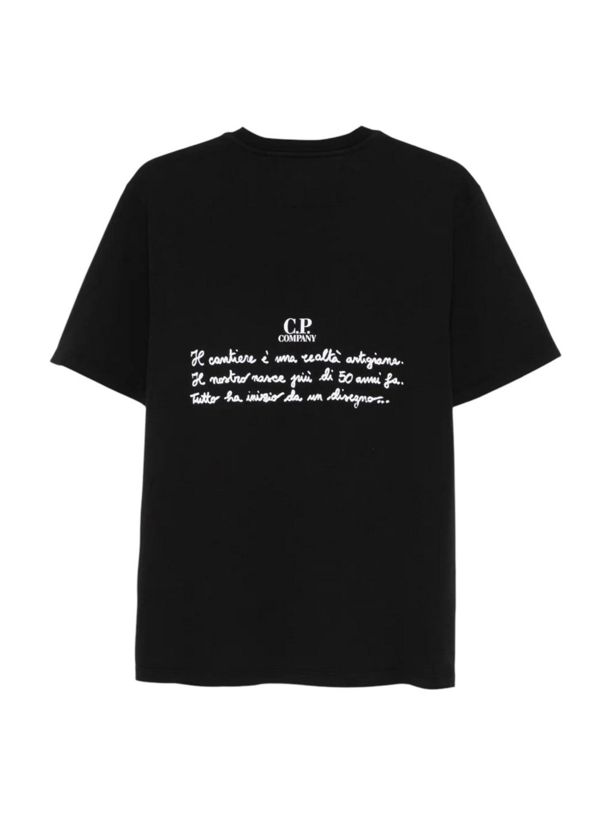 C.P. COMPANY T-shirt Uomo 18CMTS319A005431G 999 Nero gioboutiqueweb