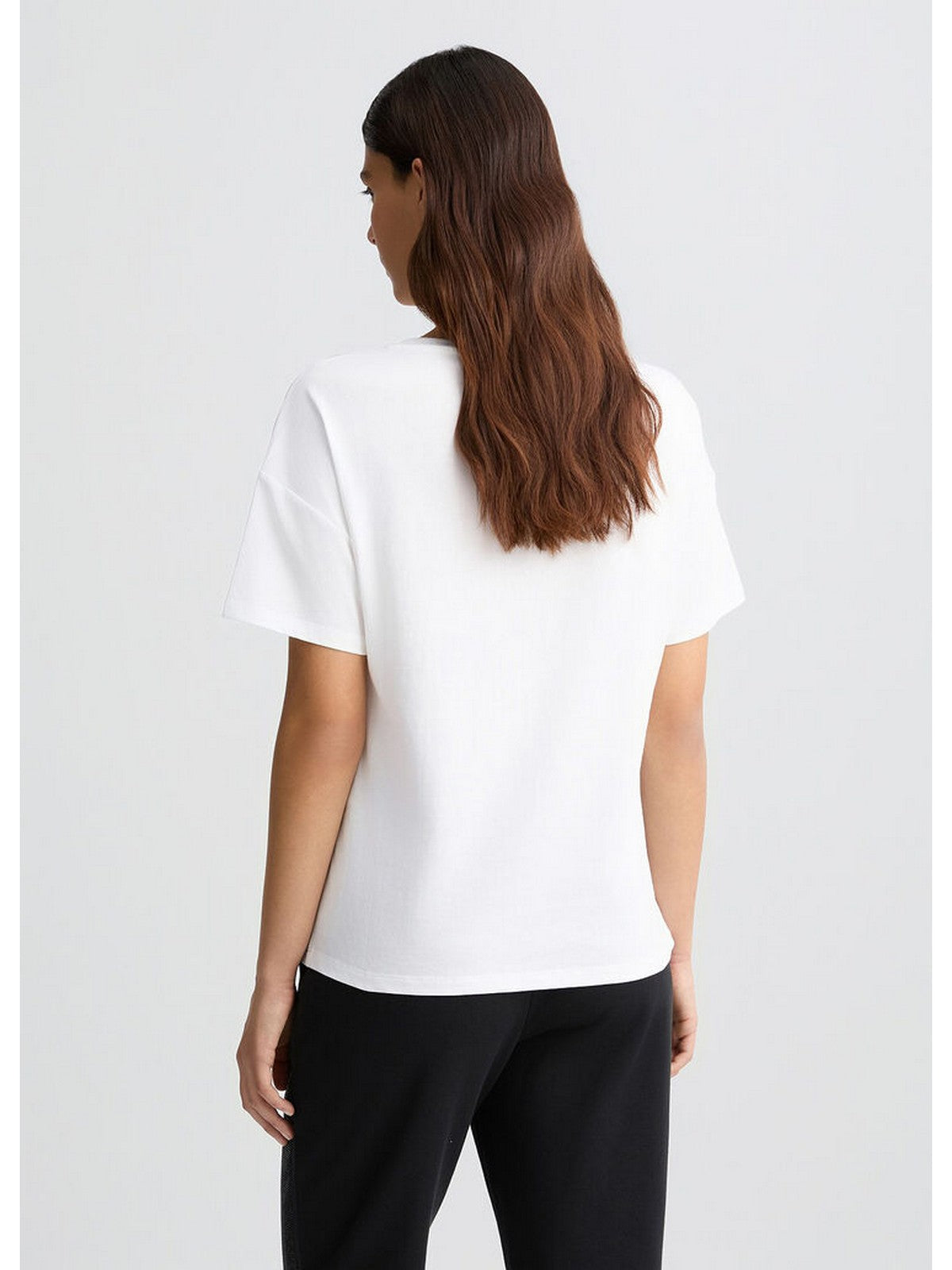 LIU JO WHITE T-shirt Donna WA5147JS923 T9817 Bianco