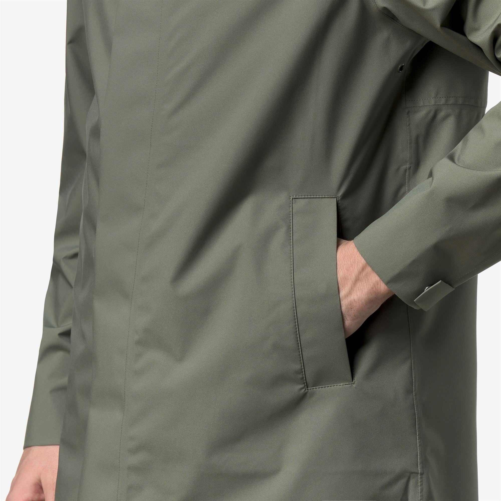 K-WAY Giubbino Uomo TOMMY STRETCH 2L K1161WW V15 Green Lichen