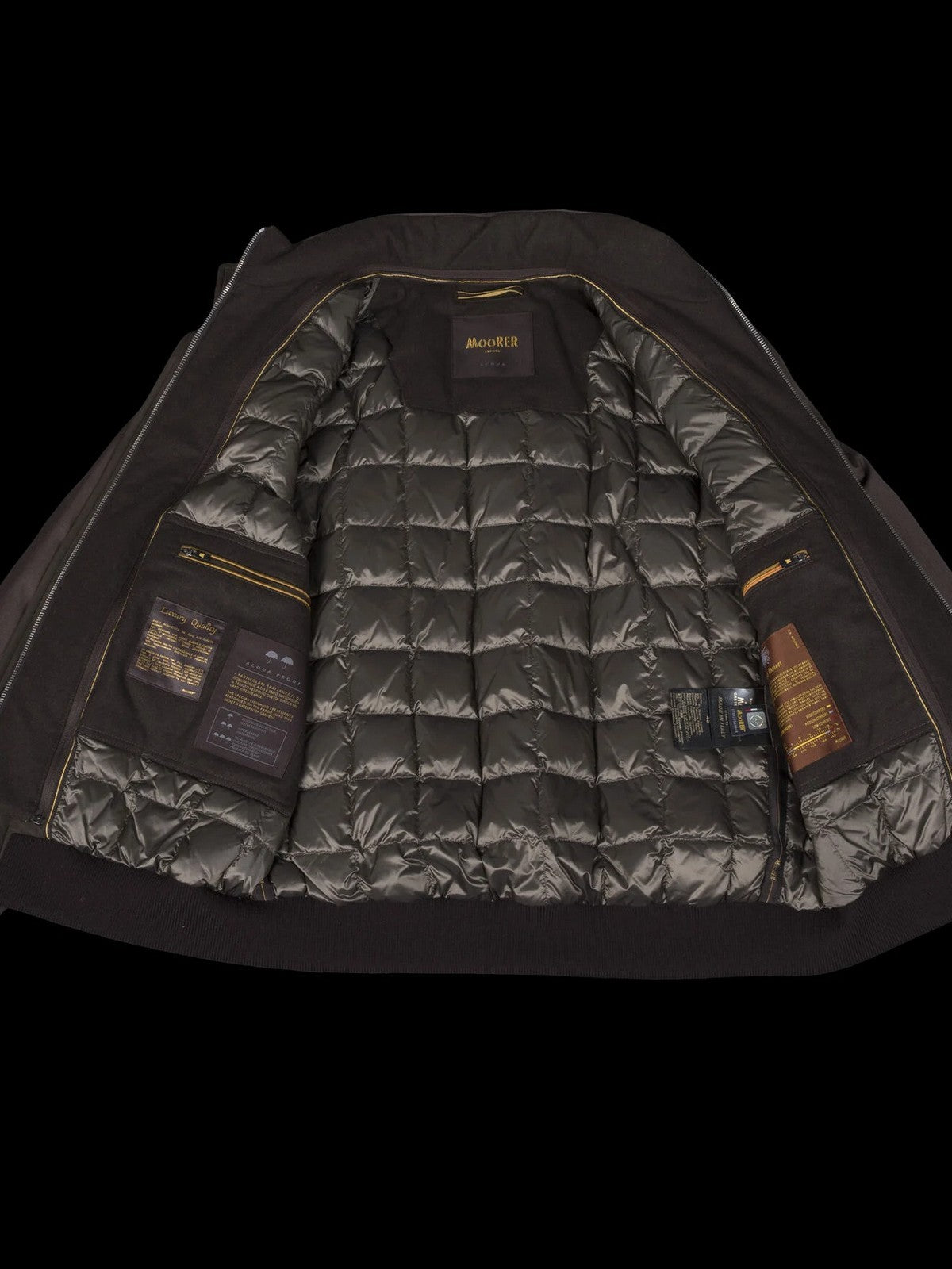 MOORER Piumino Uomo JANOS-PUM MOUBO100246 TEPA184 GLASSE'