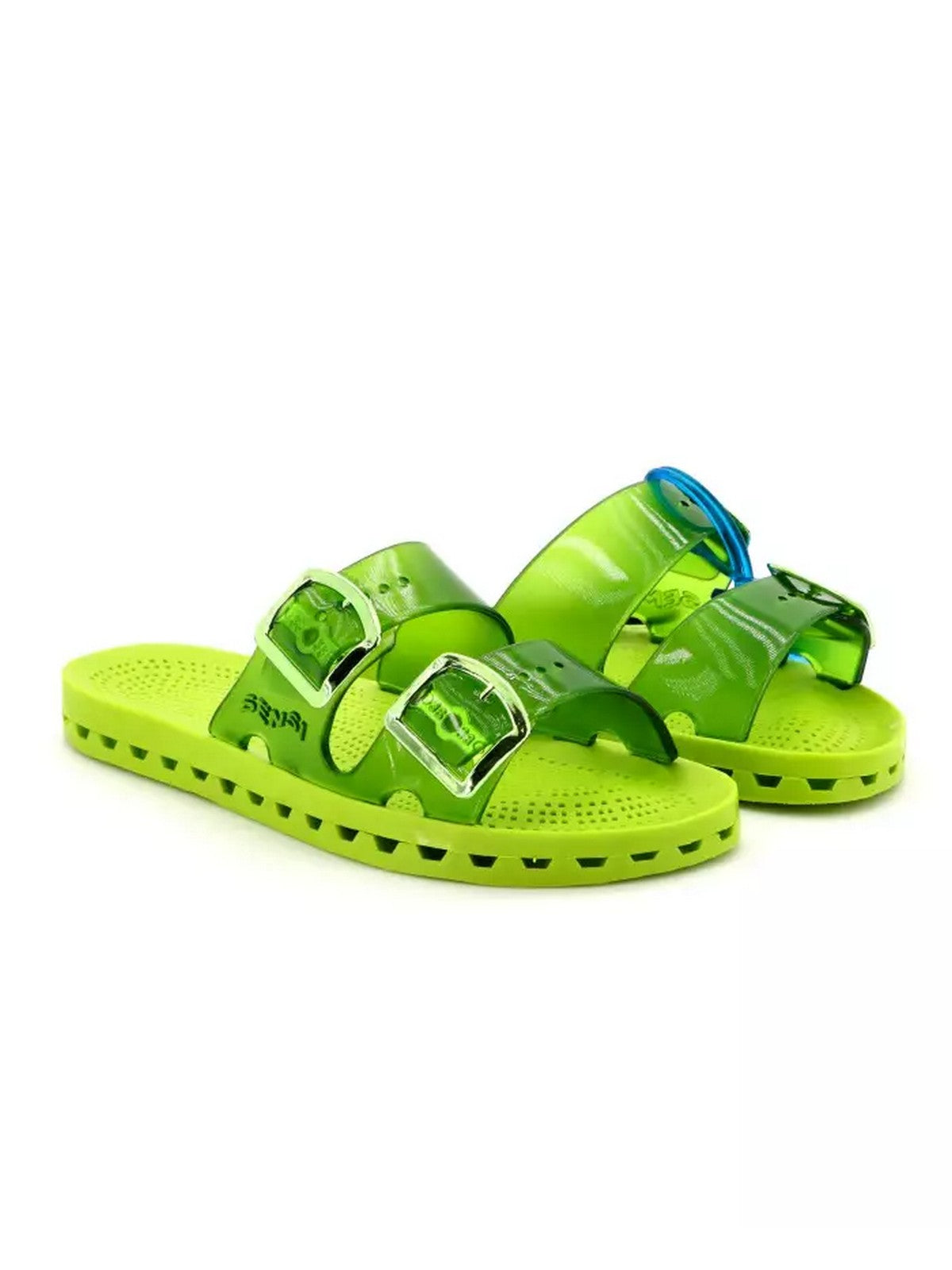 SENSI Ciabatta Unisex adulto LA JOLLA JELLY 4151/JL 202 Verde gioboutiqueweb