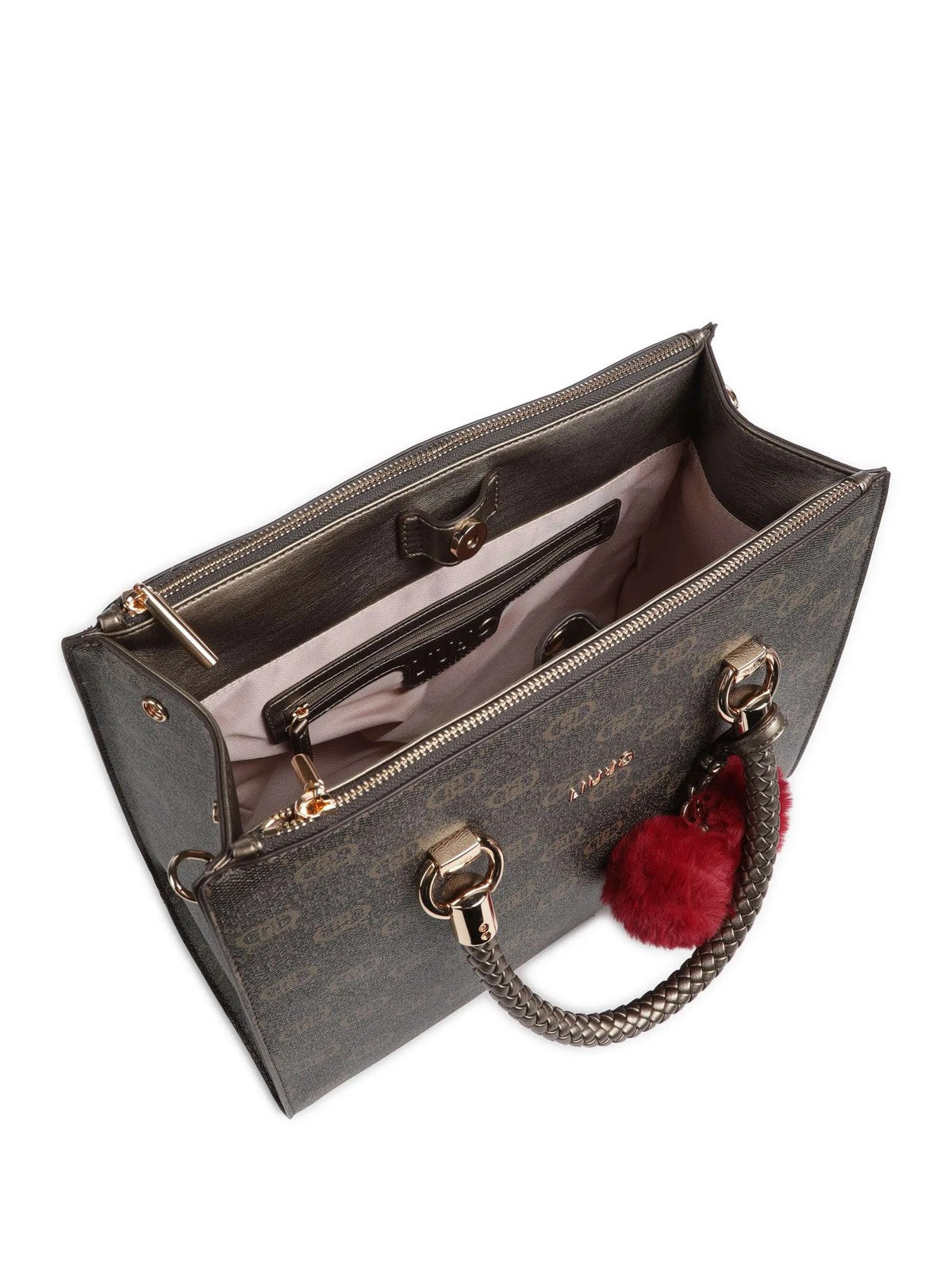 LIU JO ACCESSORIES Borsa Donna AF4008E0668 71409 Marrone gioboutiqueweb