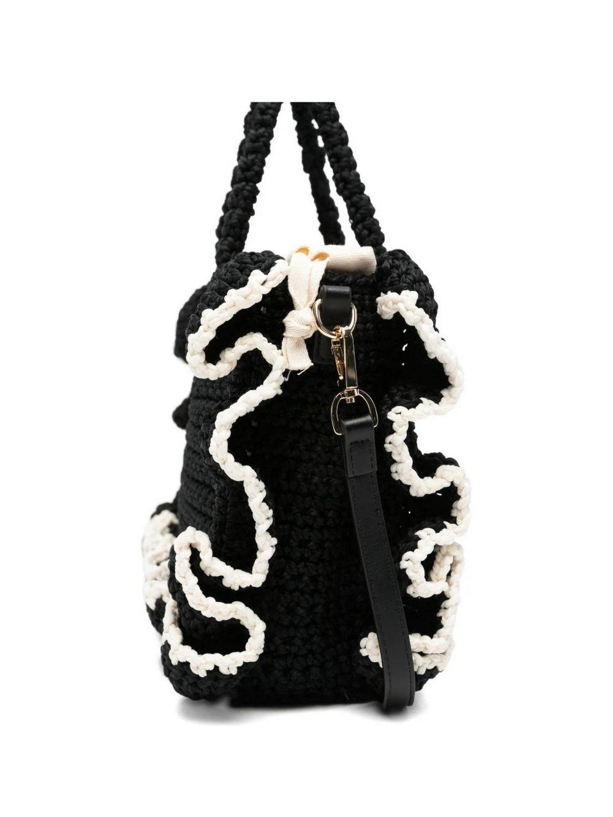 TWINSET Borsa Donna 261TD8291 06571 BIC.NERO/MADREPERLA