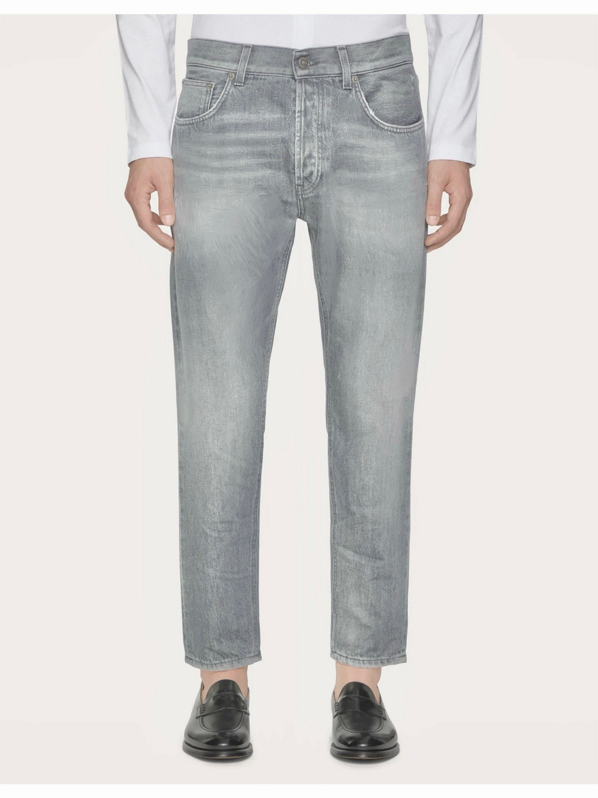 DONDUP Jeans Uomo Dian UP576 DF0277U LE1 900 Grigio gioboutiqueweb