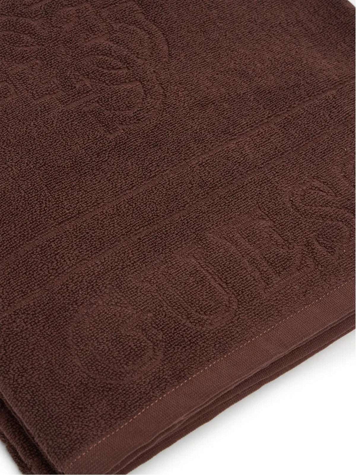 GUESS BEACHWEAR Telo mare Donna GUESS LOGO ALL OVER TOWEL E6GZ01 KG490 A14D COCONUT COFFEE gioboutiqueweb