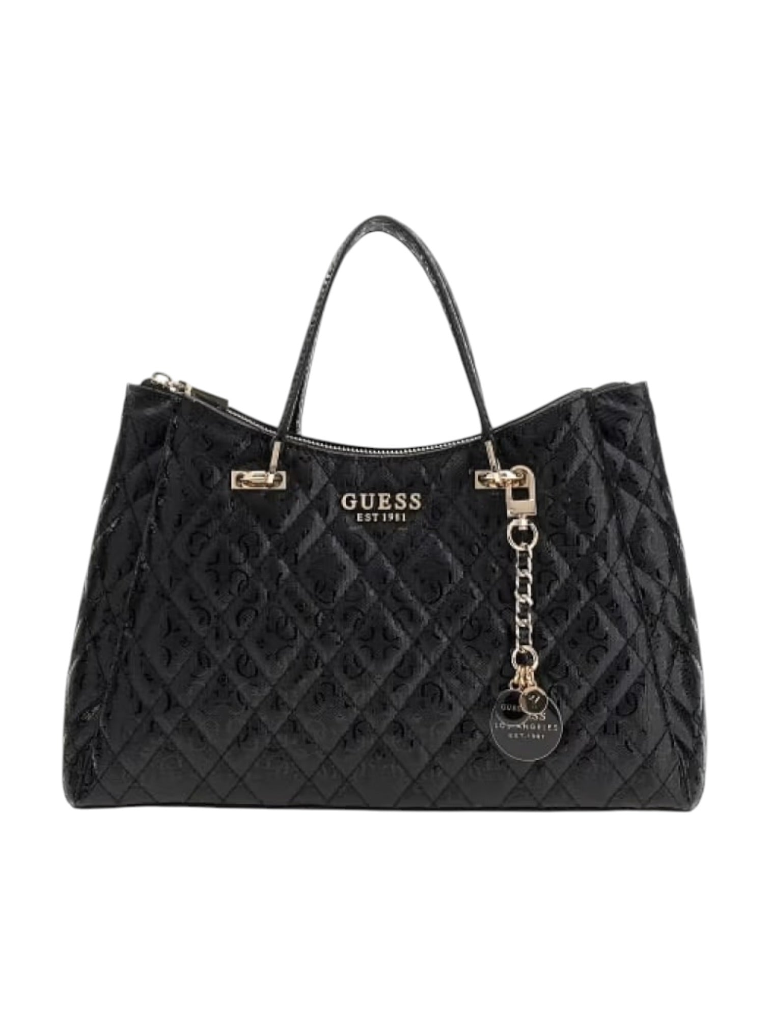 GUESS Borsa Donna ISEMAY GFRIEND SHLDR SATCHEL HWGG96 28060 BLA BLACK