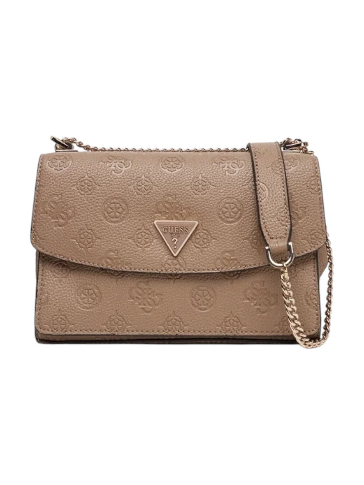 GUESS Borsa Donna CRESIDIA II CNVRTBL XBODY FLAP HWPD98 88210 DKO DARK TAUPE LOGO