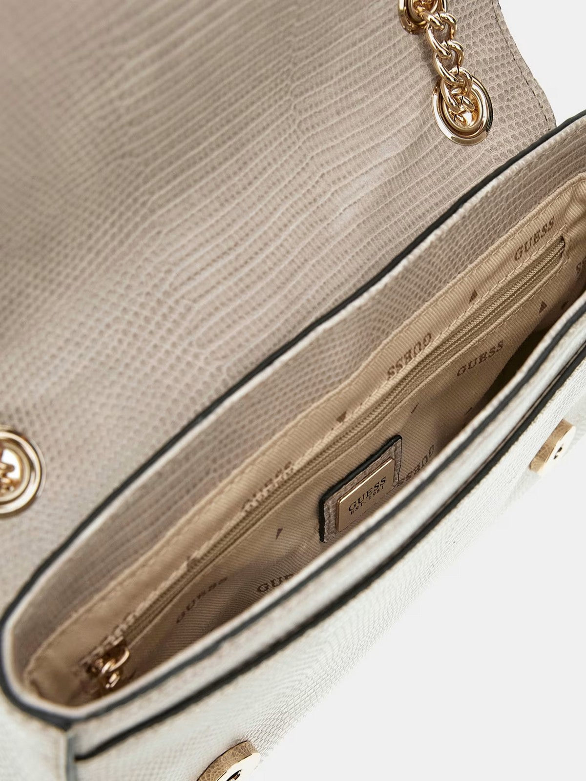 GUESS Borsa Donna Arlena Girlfriend Sa HWKG93 33210 TAU Beige gioboutiqueweb