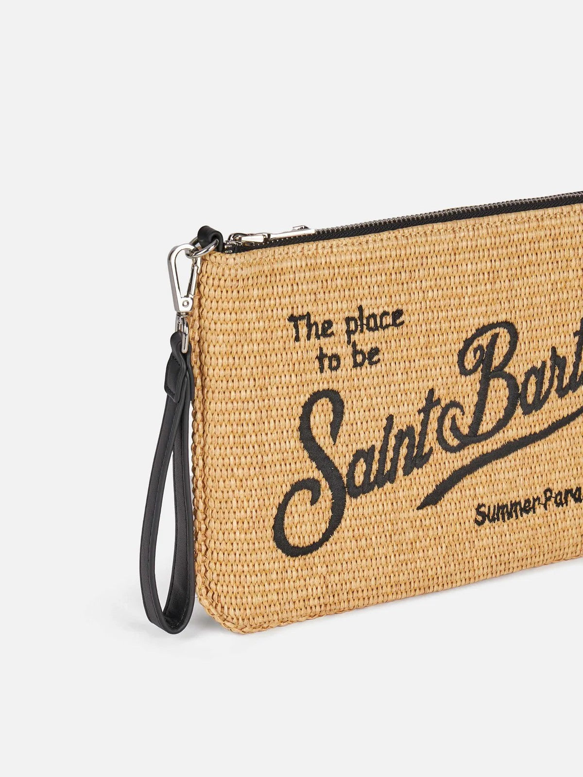 MC2 SAINT BARTH Pochette Donna PARISIENNE STRAW 03251H Beige gioboutiqueweb