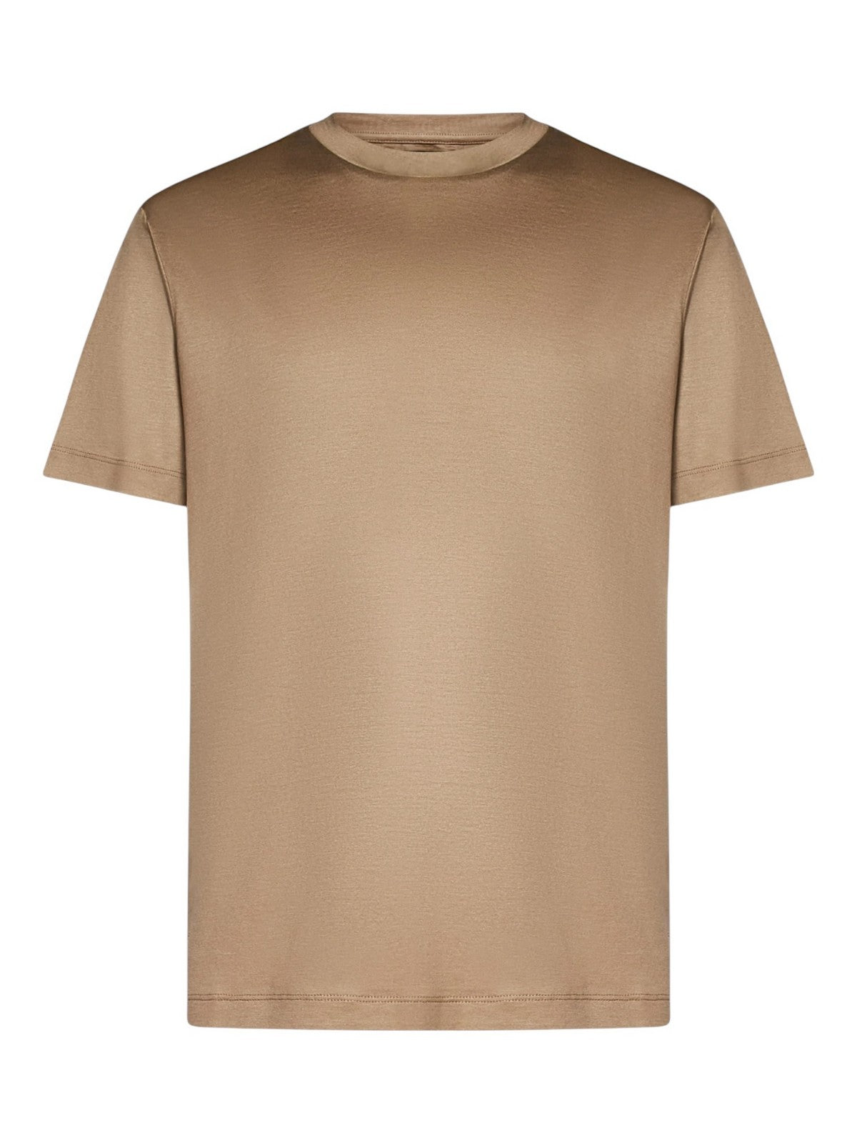 EMPORIO ARMANI T-shirt Uomo 8N1TE8 1JUVZ U6167 Beige gioboutiqueweb