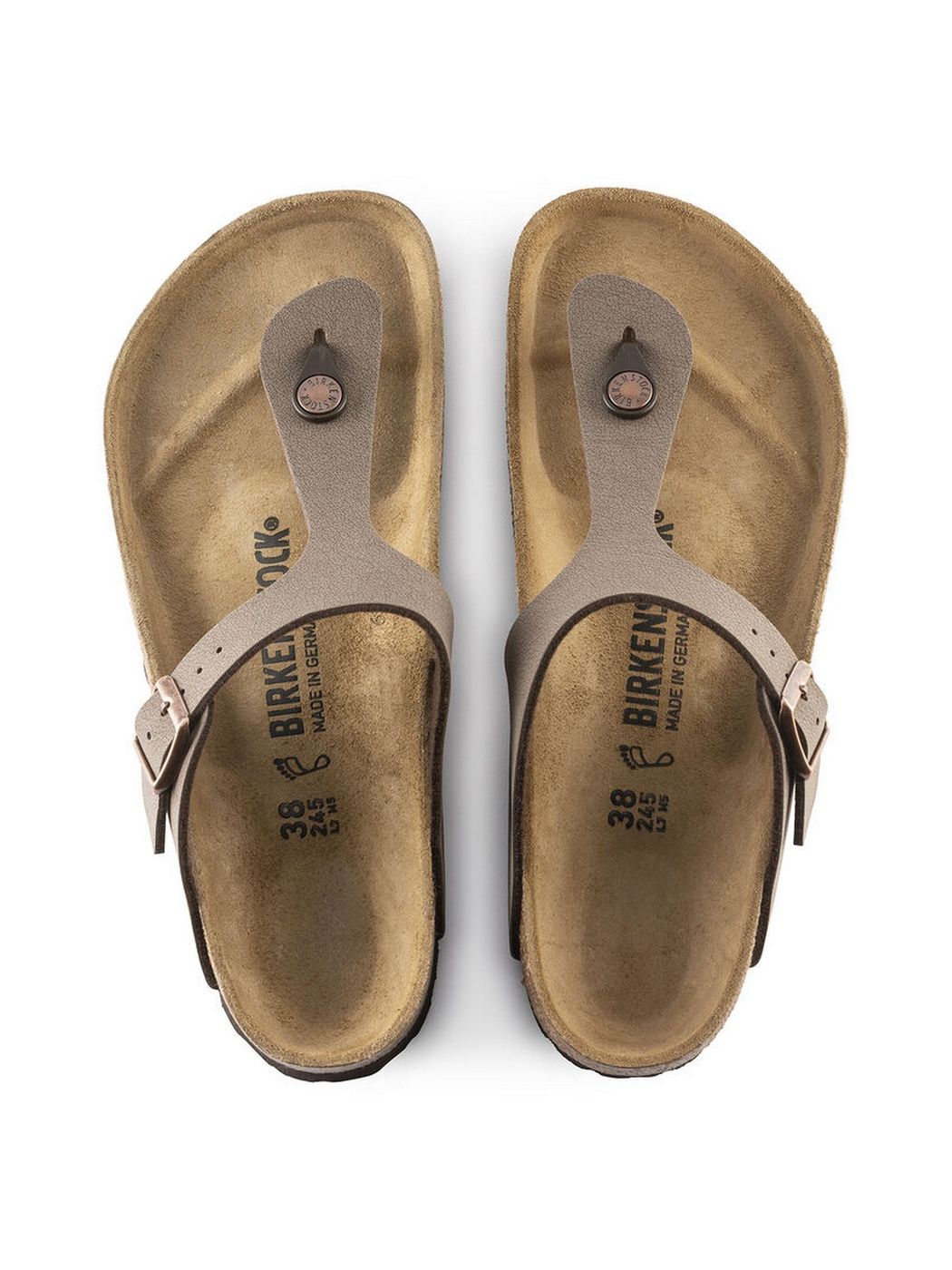 BIRKENSTOCK Sandalo Unisex adulto Gizeh 043751 Marrone gioboutiqueweb