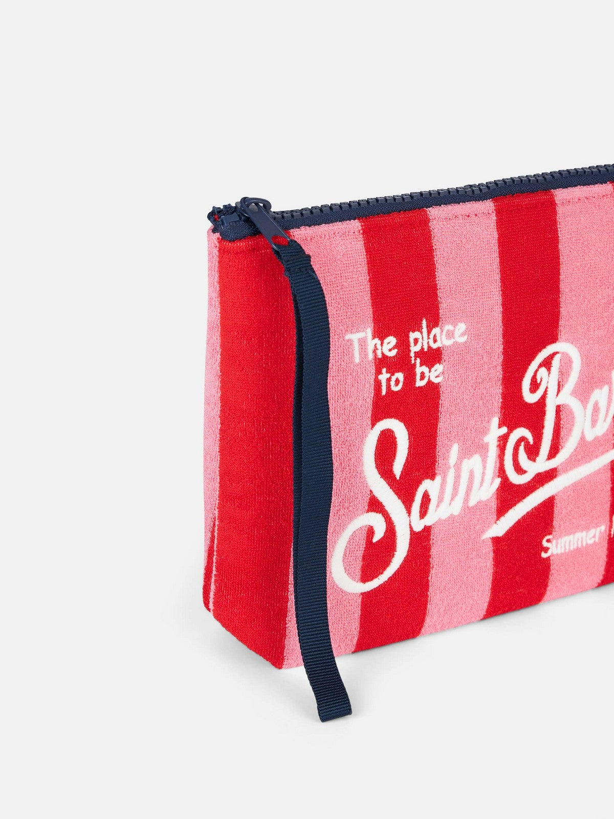 Mc2 Saint Barth Pochette Woman Aline Sponge 00206f Rosa