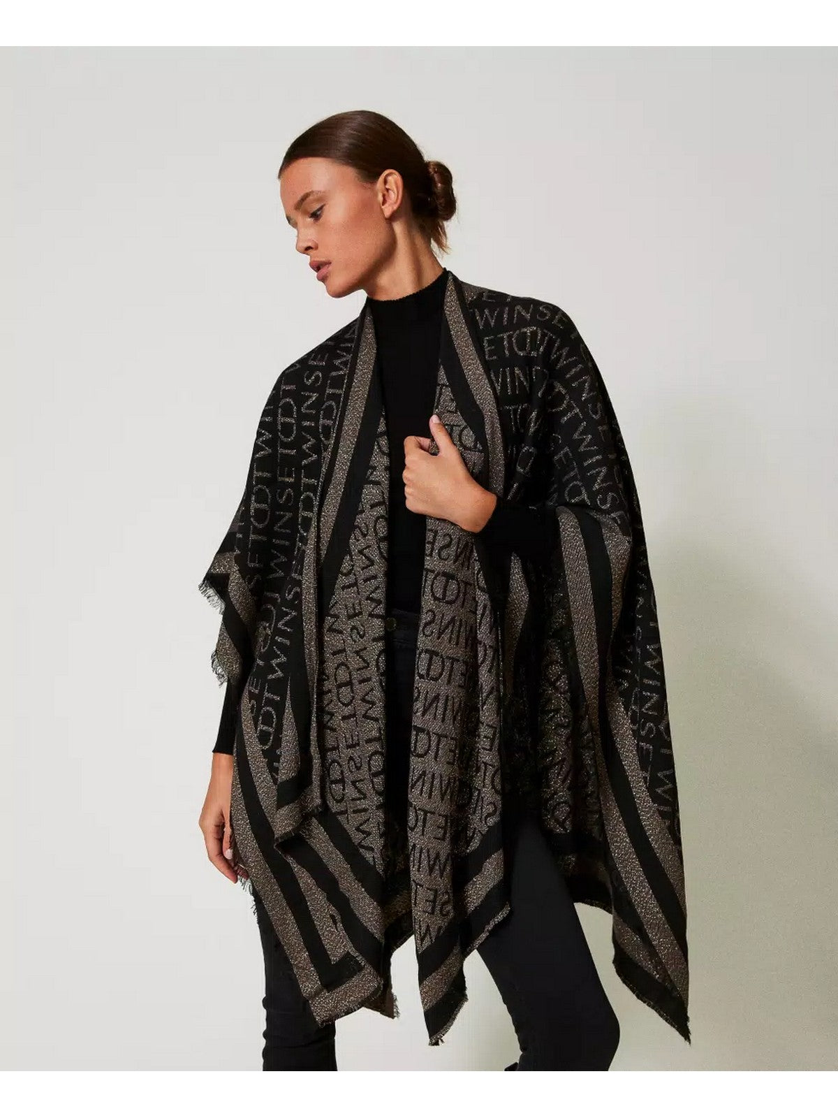 Twinset Mantella Donna 242to504a 00006 Schwarz