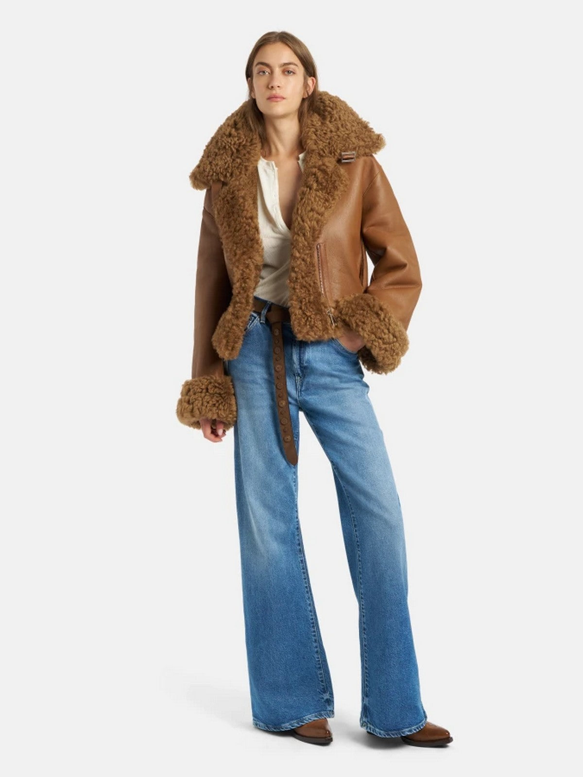 DONDUP Jeans Donna Amber DP619 DSE370D LI7 800 Blu