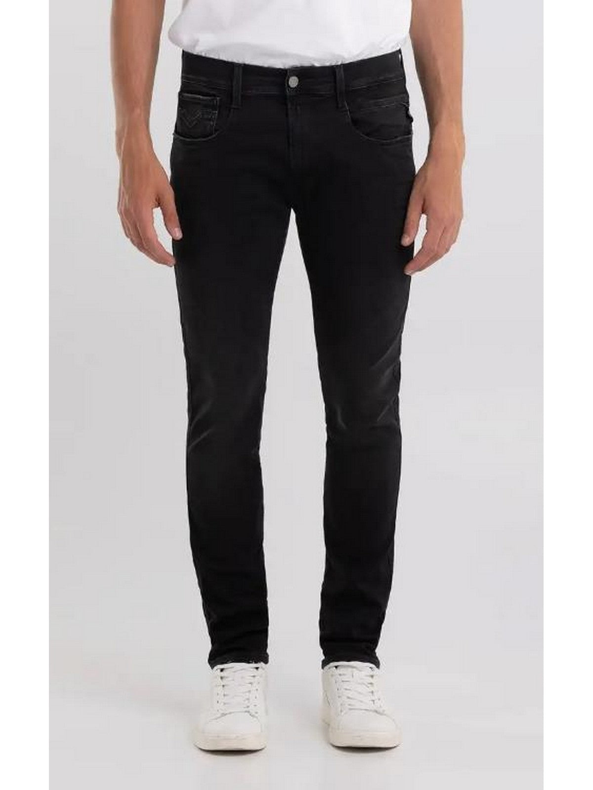 REPLAY Jeans Uomo ANBASS M914032661E01 098 BLACK