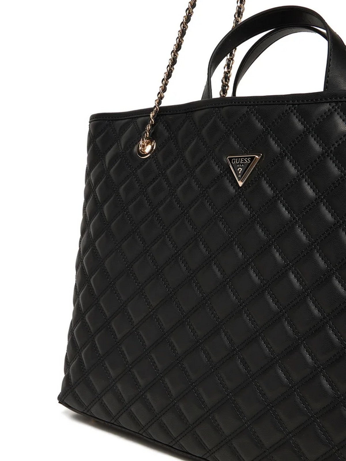 GUESS Borsa Donna GIULLY II LARGE 2 IN 1 TOTE HWQG96 73290 BLA BLACK