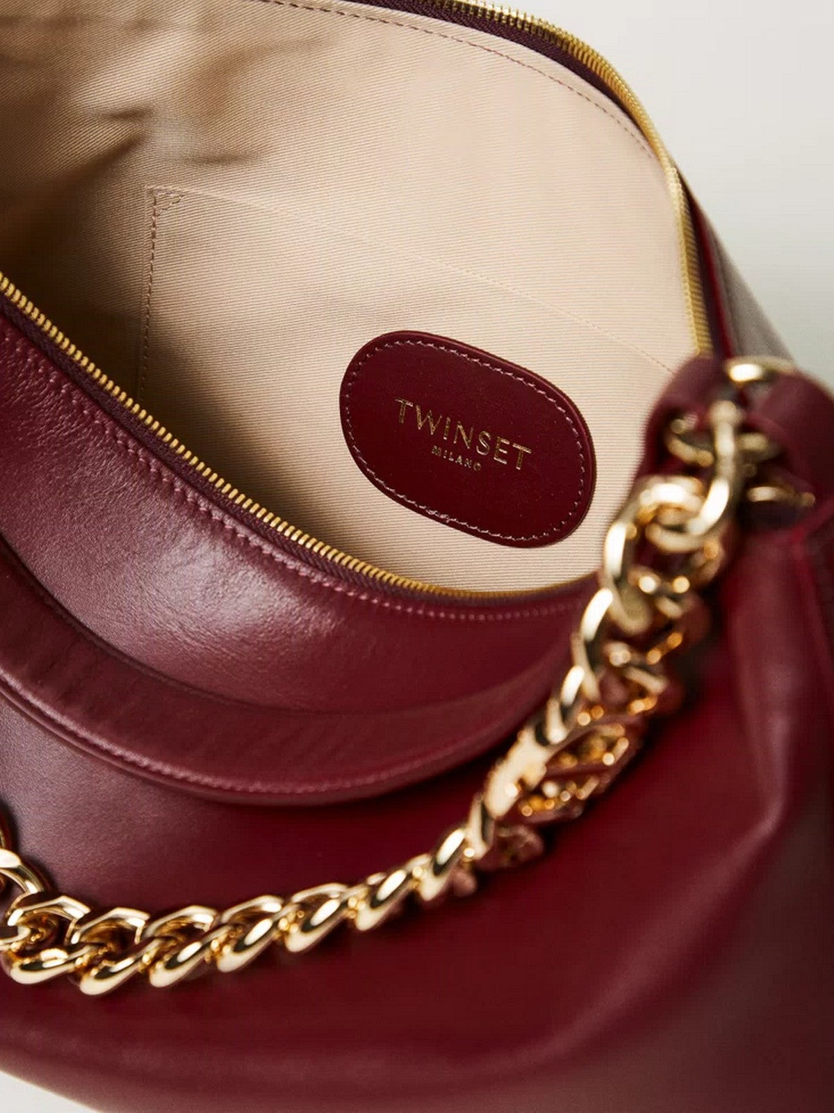 TWINSET Borsa Donna LILIANE LEATHER 252TB7161 05609 WINETASTING