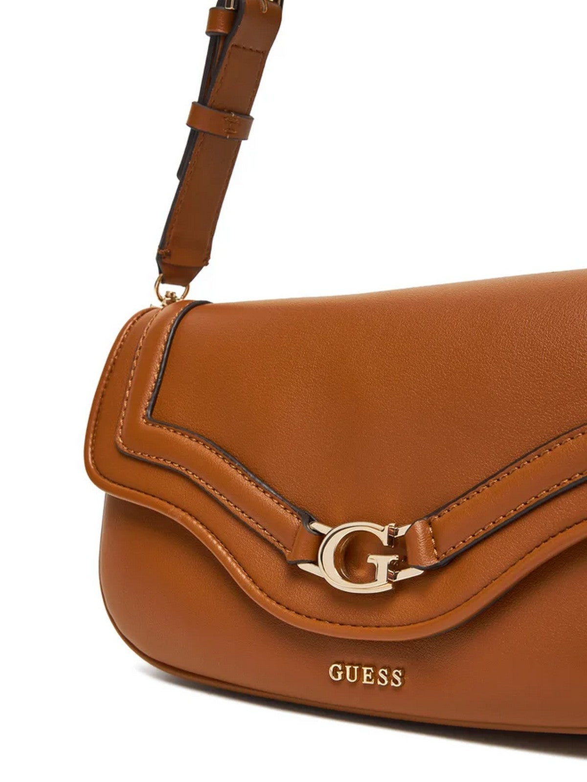 GUESS Borsa Donna DEA FLAP SHOULDER BAG HWBG79 93200 COG COGNAC