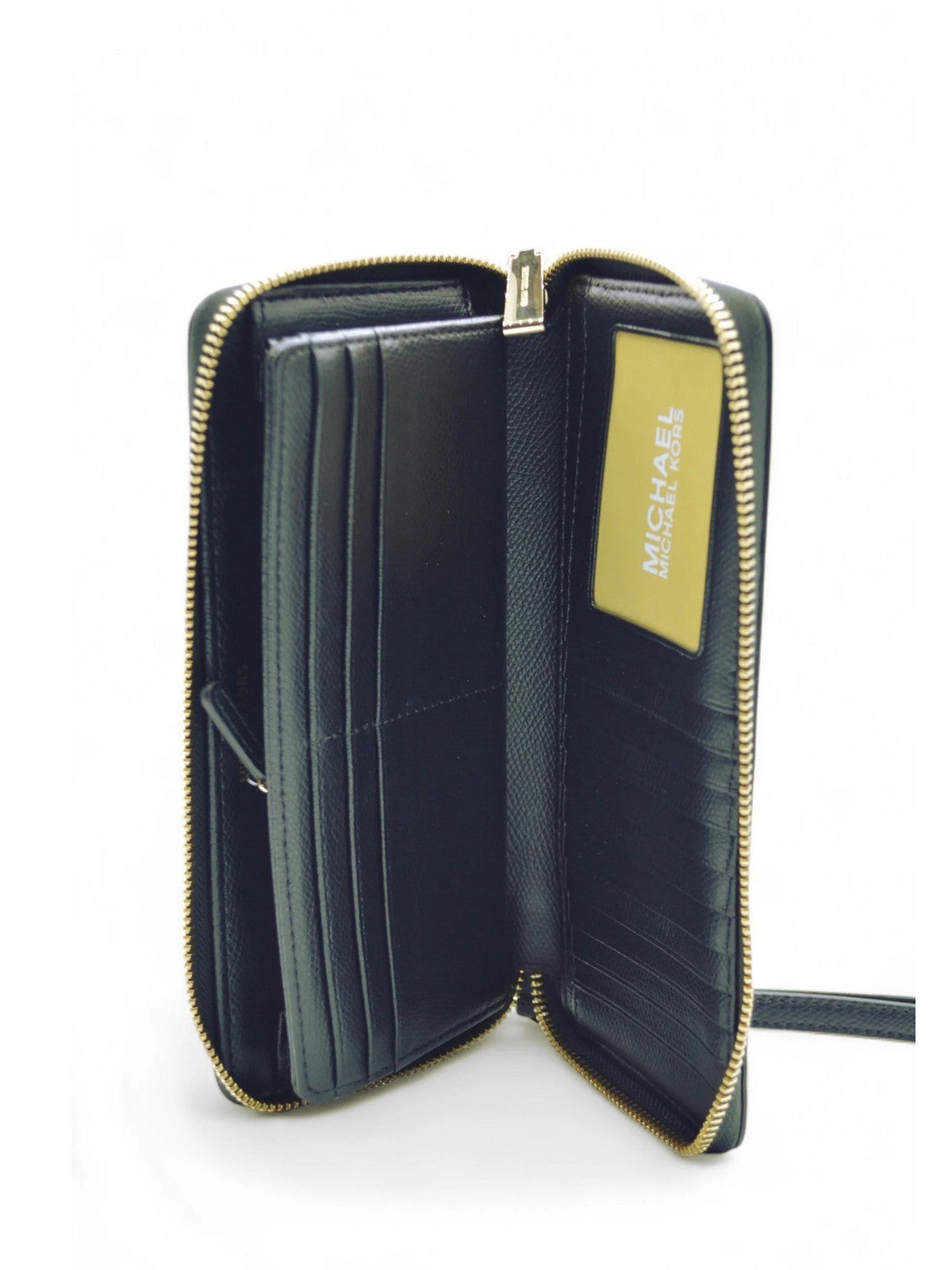 MICHAEL KORS Portafoglio Donna 32F4GJ6T3L 001 BLACK gioboutiqueweb