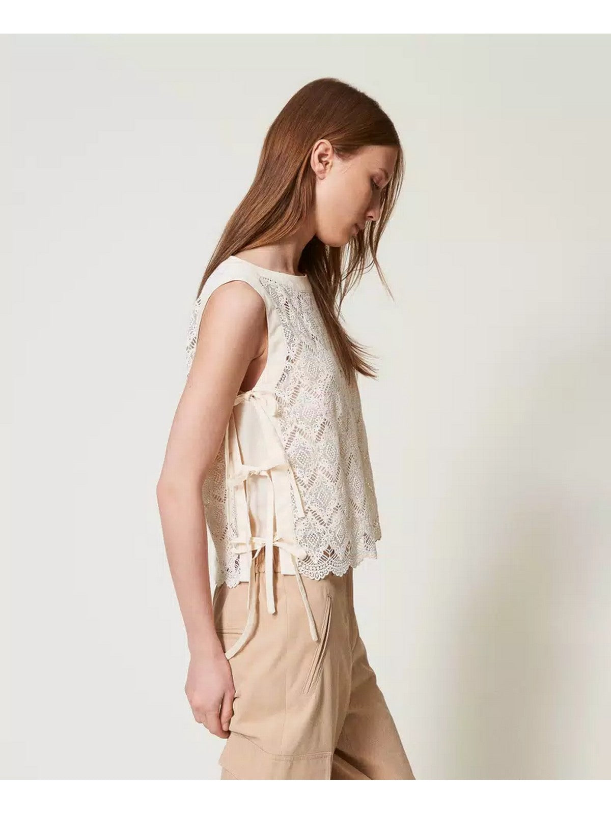 TWINSET Top Donna 251TP2408 12140 Beige