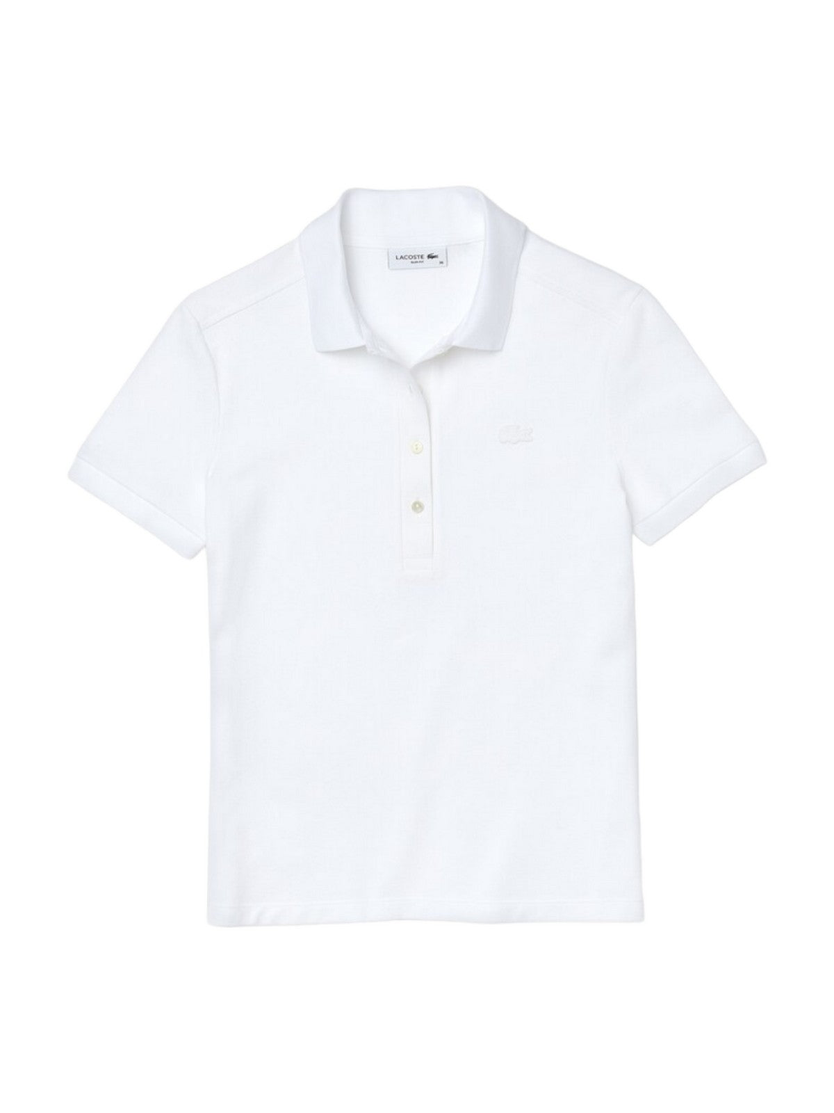 LACOSTE Polo Donna PF5462 001 Bianco