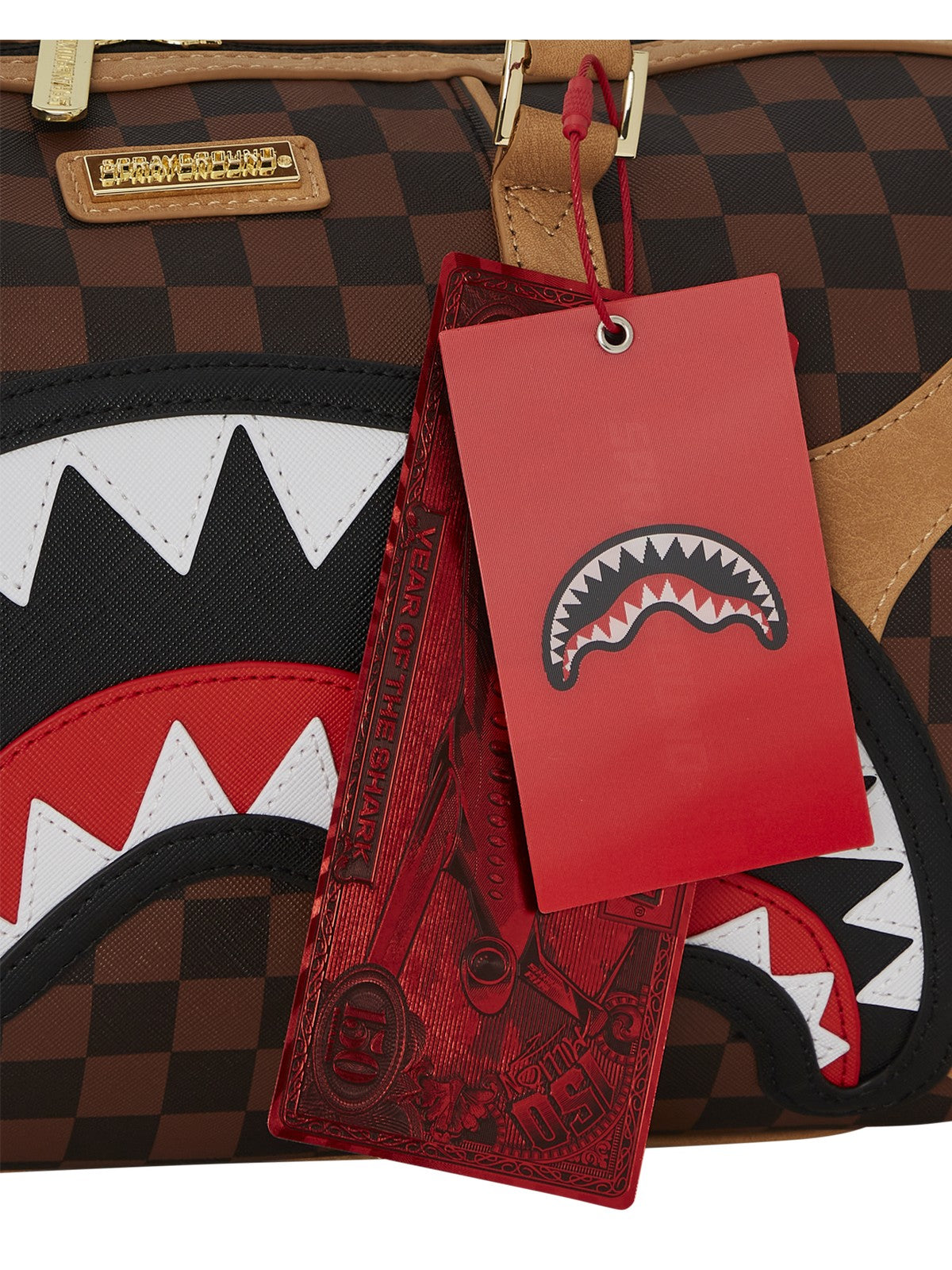 SPRAYGROUND Borsa Donna HENNYVILLE MINI DUFFLE 910D7991NSZ MARRONE