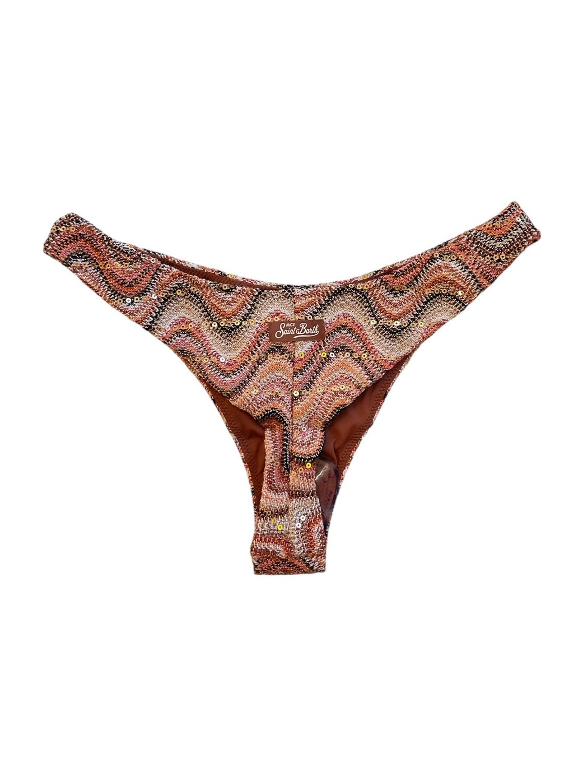 MC2 SAINT BARTH Costume da bagno Donna NAOMI 07725L RACHEL PAILLETTES SEA WAVE 18