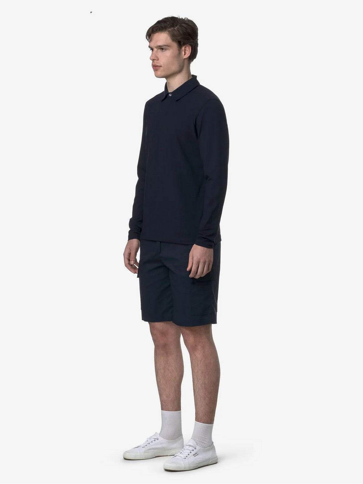 K-WAY Pantalone Uomo SERJE TWILL TECH K6133NW K89 BLUE DEPTH gioboutiqueweb