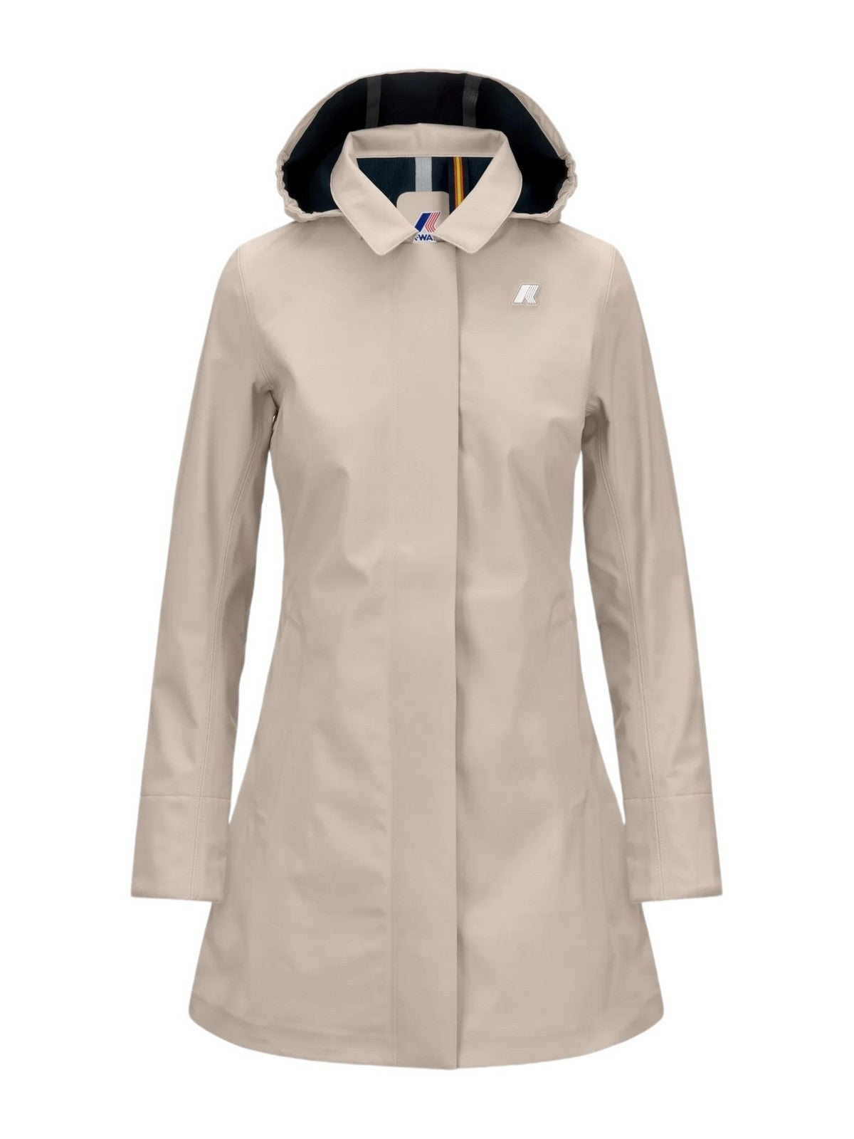 K-WAY Giubbino Donna Mathy bonded K2148BW ATC Beige gioboutiqueweb