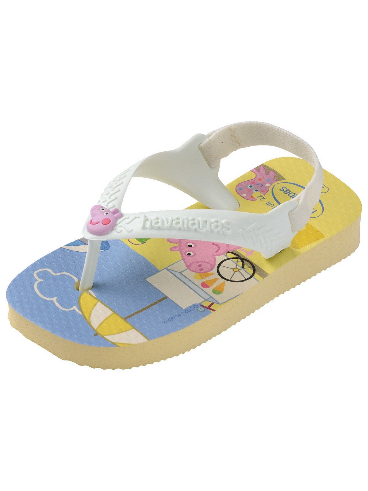 HAVAIANAS Infradito Bambine e ragazze Hav. baby peppa pig 4145980.9256 BUTTERCREAM gioboutiqueweb