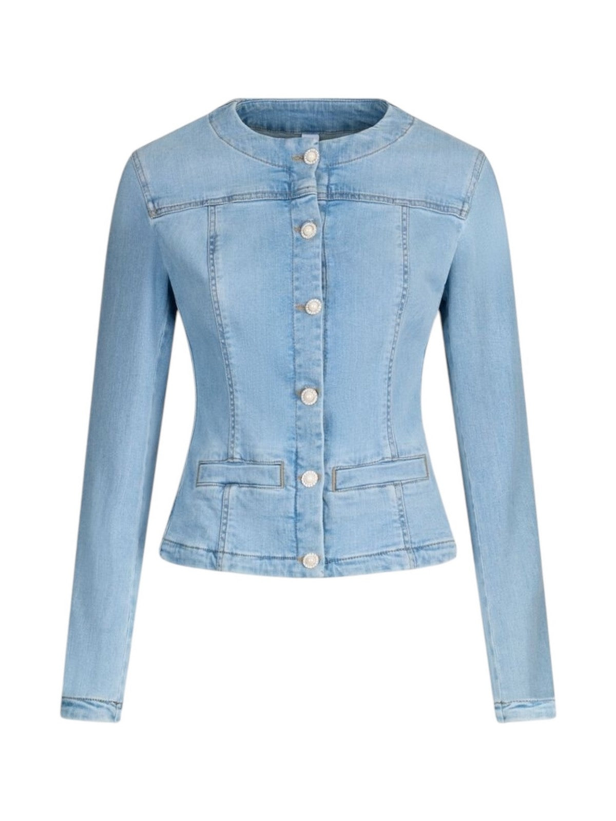 LIU JO BLUE DENIM Giacca Donna UA5135D4448 78861 Blu gioboutiqueweb