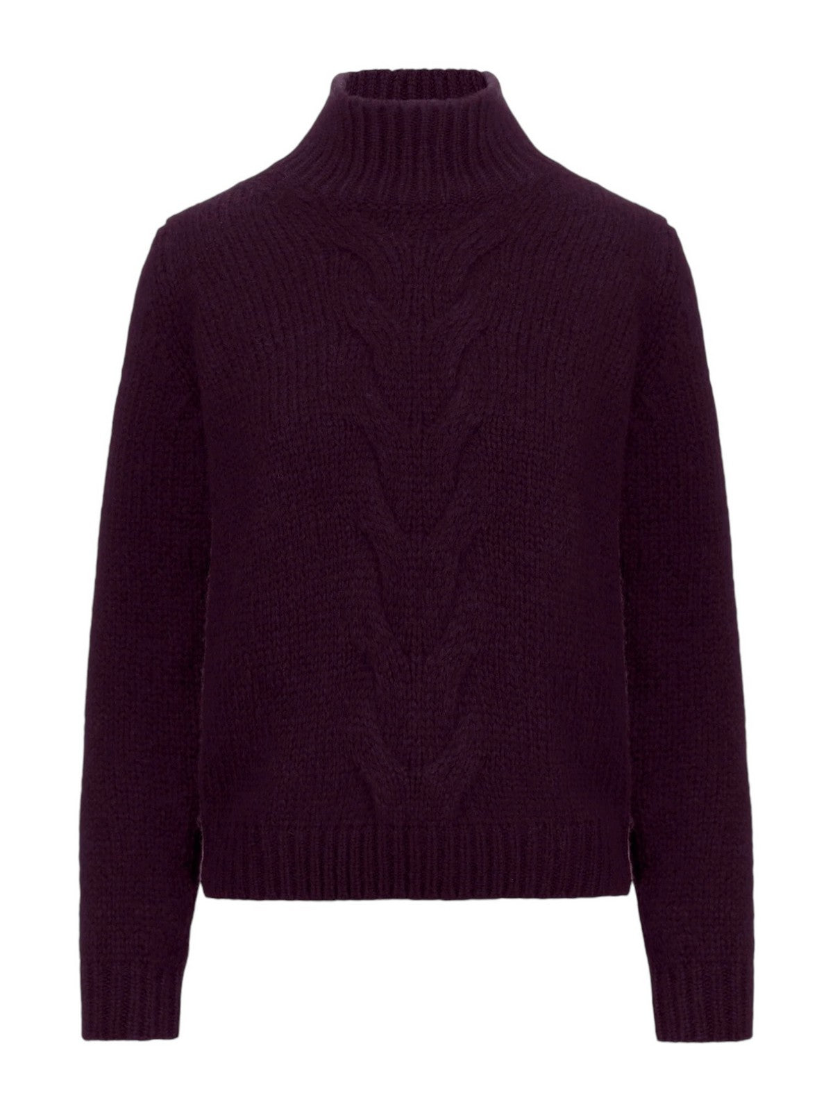 K-WAY Maglione Donna FUZZY WOOL MERINO BLEND K8133SW ART Viola gioboutiqueweb