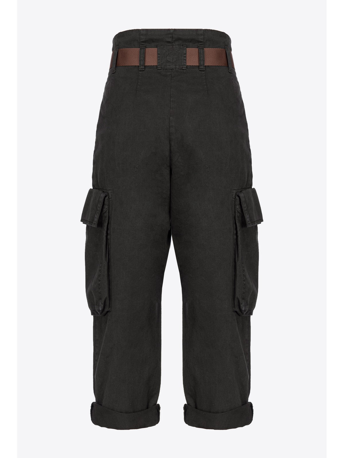 PINKO Pantalone Donna Ronfare Pantalone Dyed Gabardi 101840-A21C Z99 Nero gioboutiqueweb