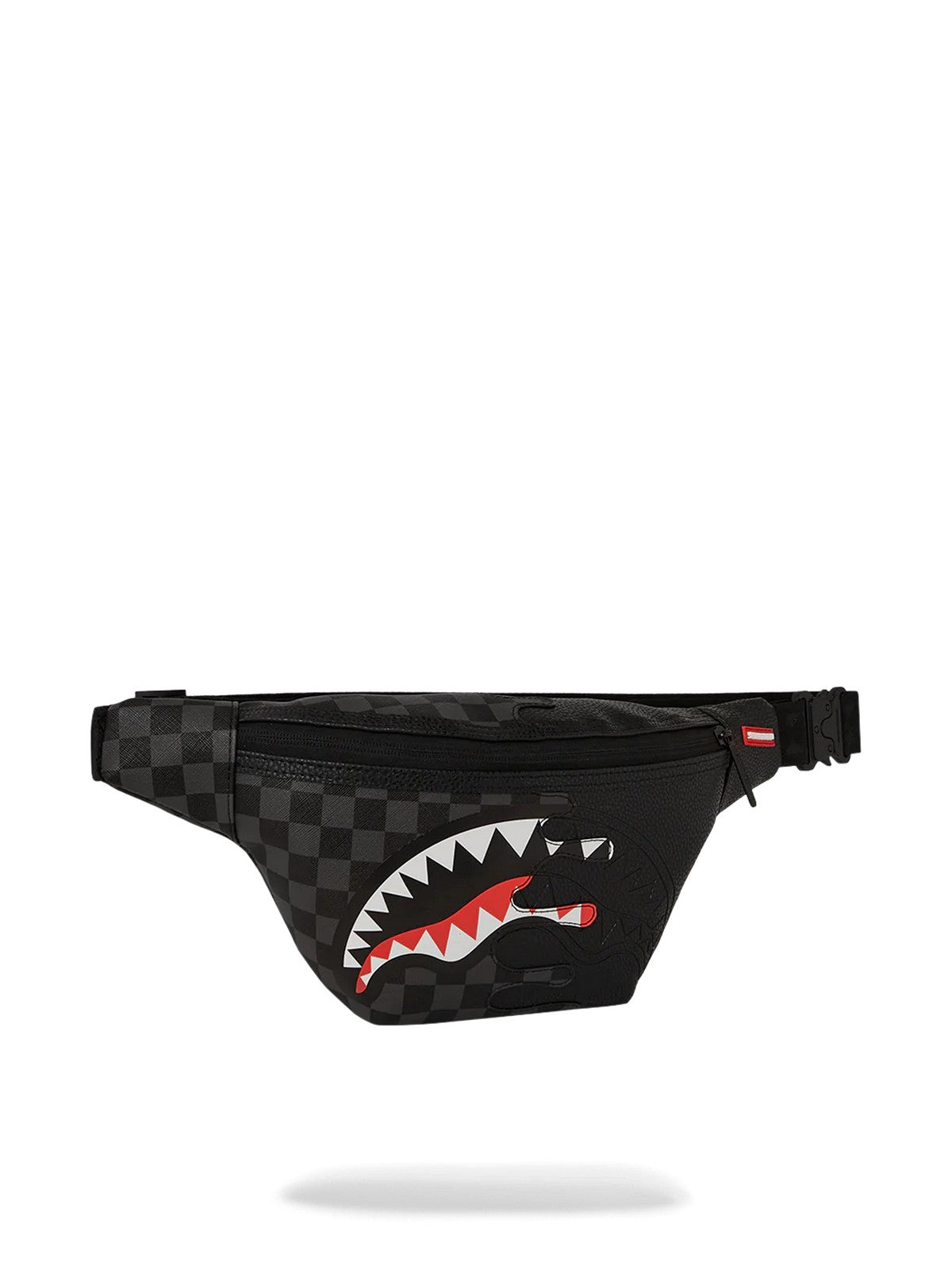 SPRAYGROUND Marsupio Uomo UNFINISHED SHARK CROSSBODY 910B7484NSZ Grigio gioboutiqueweb