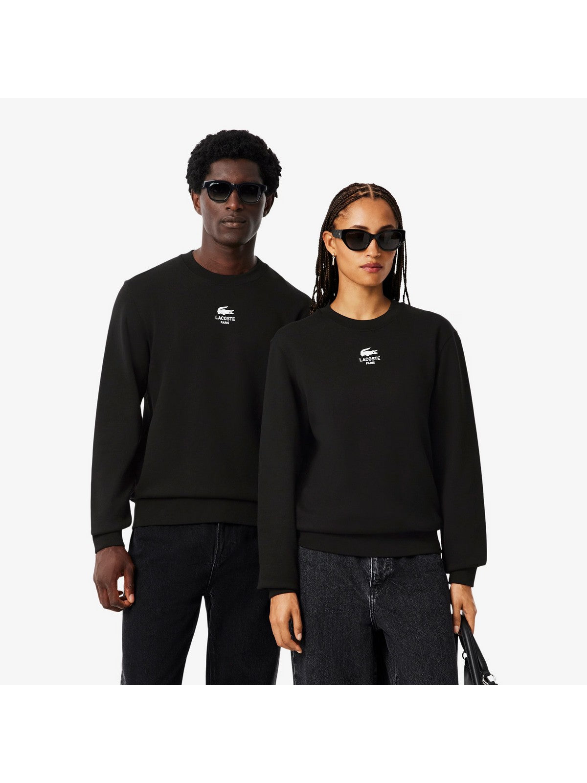 LACOSTE Felpa Uomo SH2736 031 Nero