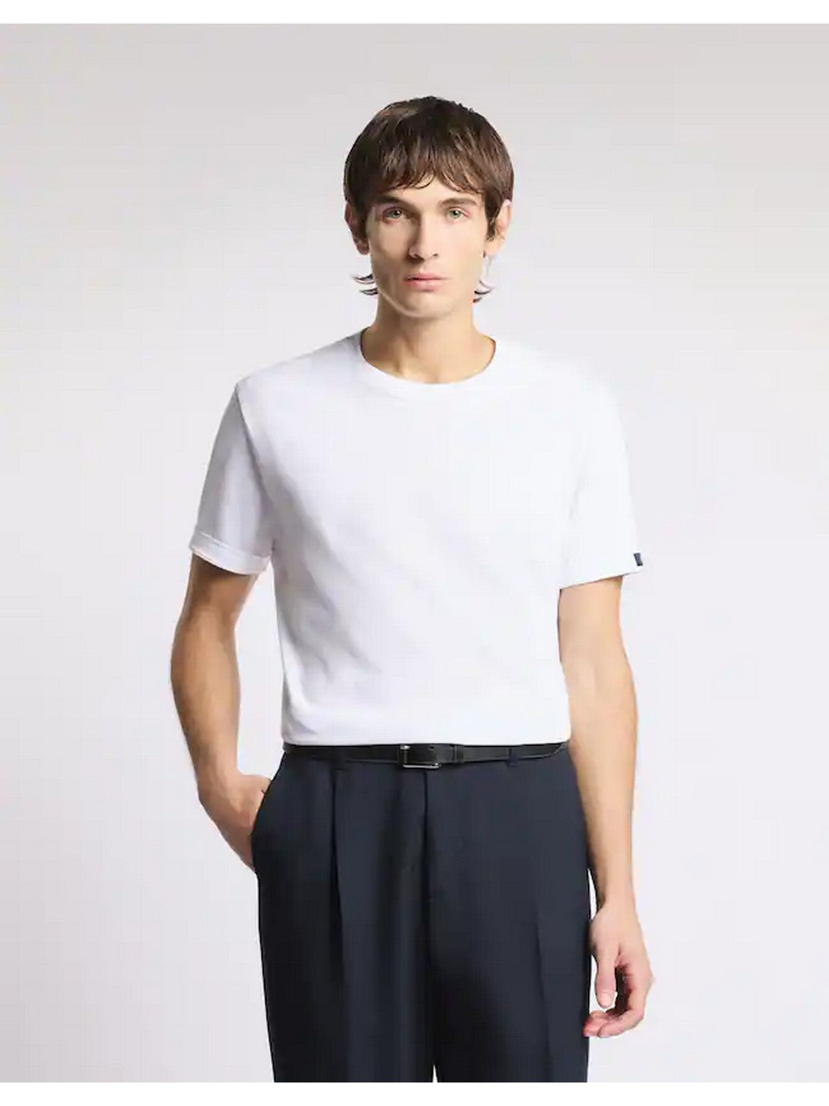 FAY T-shirt Uomo NPMB3521330UCXB001 Bianco