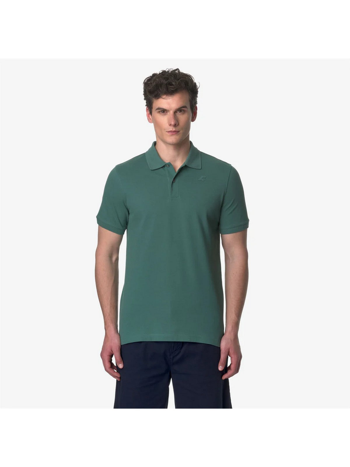 K-WAY T-Shirt e Polo Uomo Amedee K5127BW XE0 Verde gioboutiqueweb