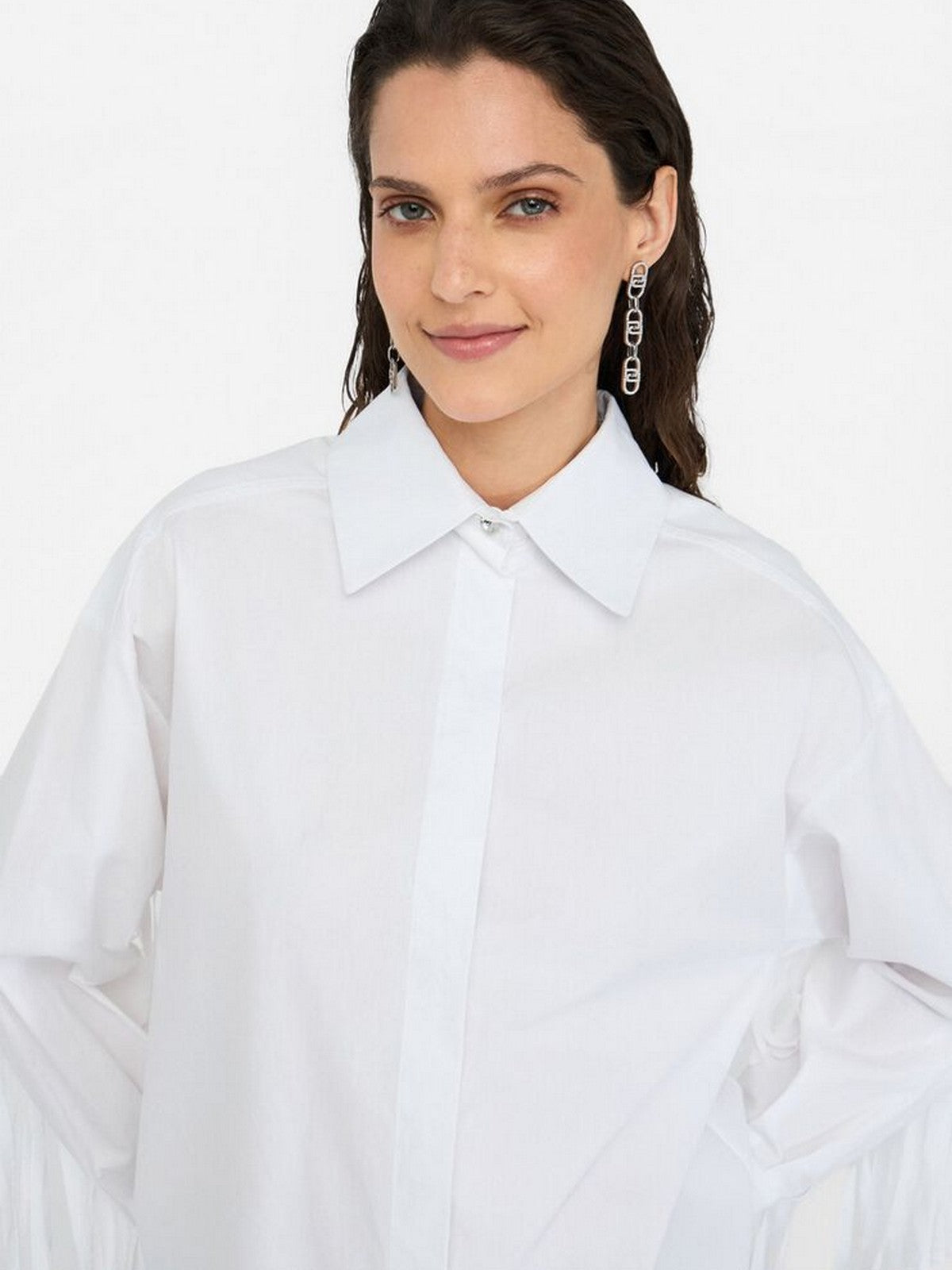 LIU JO BLACK Camicia Donna CF5175T3216 11111 BIANCO OTTICO