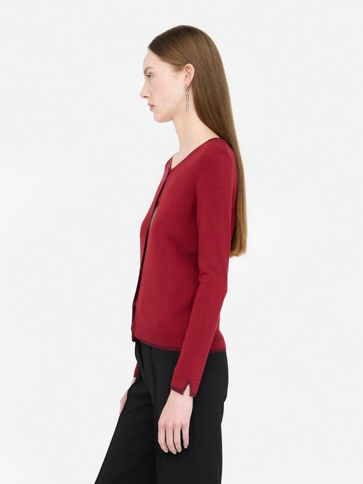 LIU JO WHITE Cardigan Donna MF5225MS49I 91650 Pepper