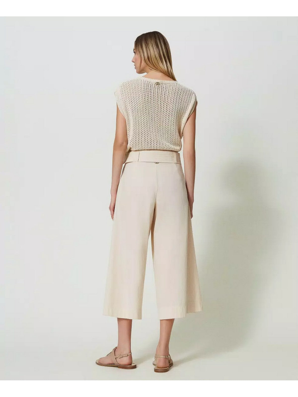 TWINSET Pantalone Donna 241TT2053 07222 Rosa gioboutiqueweb