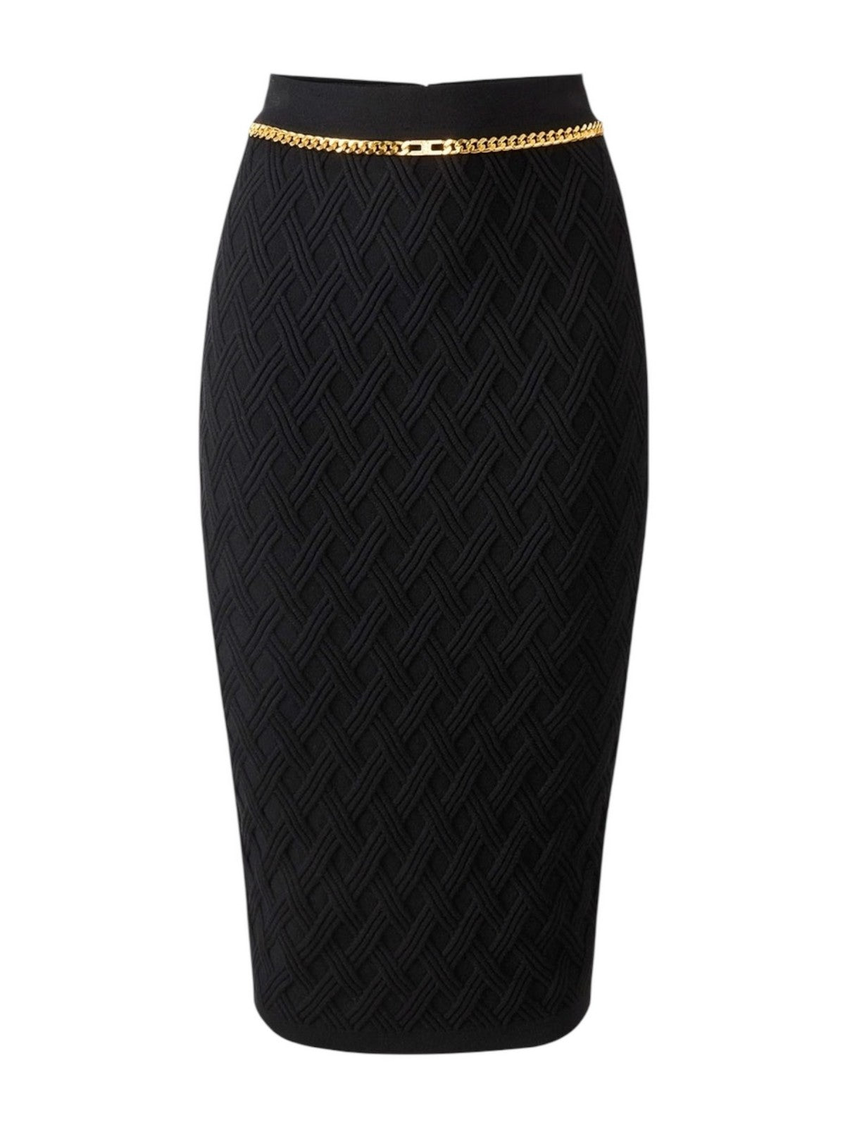 ELISABETTA FRANCHI Gonna Donna GK20B56E2 110 Nero gioboutiqueweb