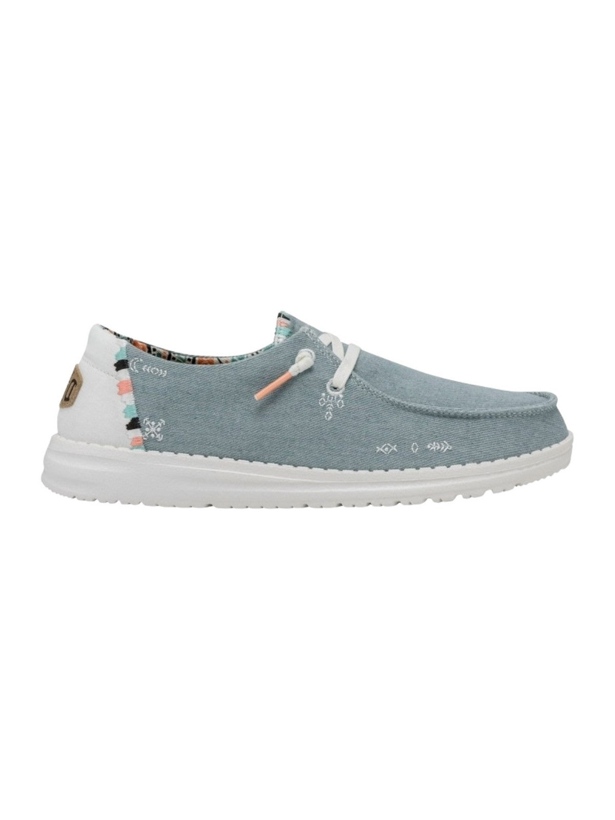 HEY DUDE Mocassino Donna Wendy Boho W HD.40054 4MH Blu gioboutiqueweb