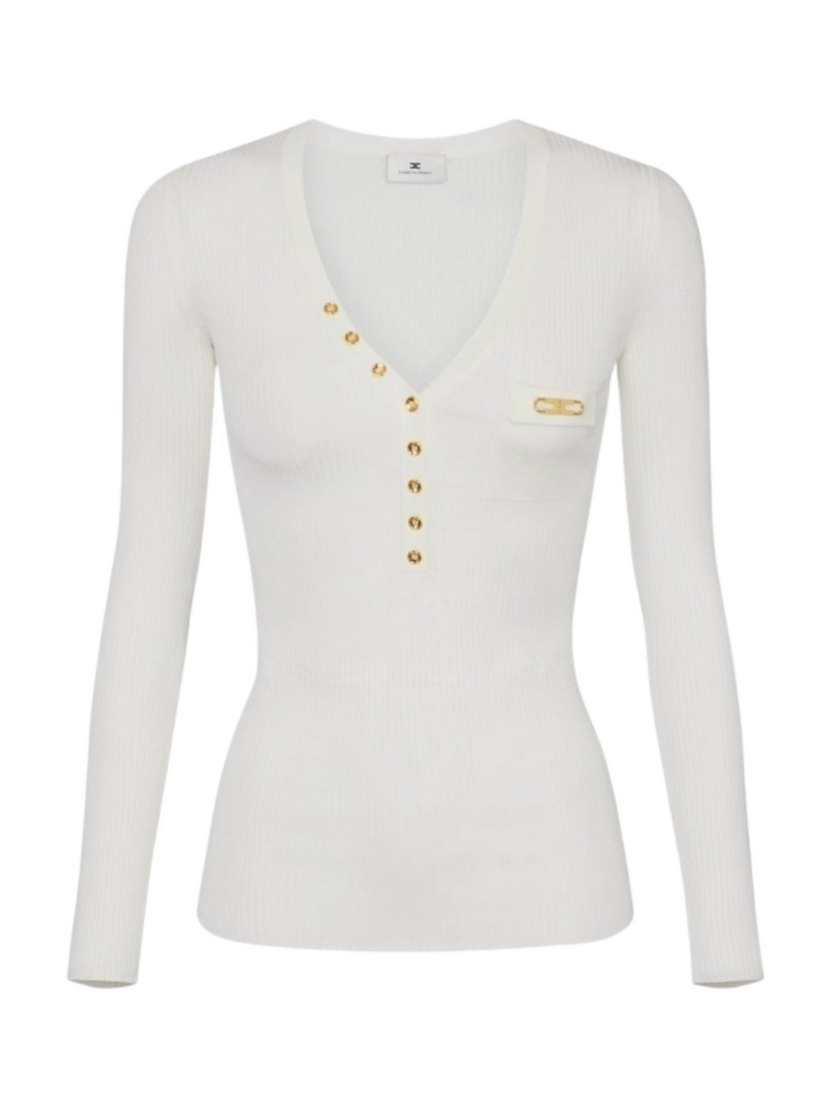 ELISABETTA FRANCHI Maglia Donna MK12B56E2 360 Avorio