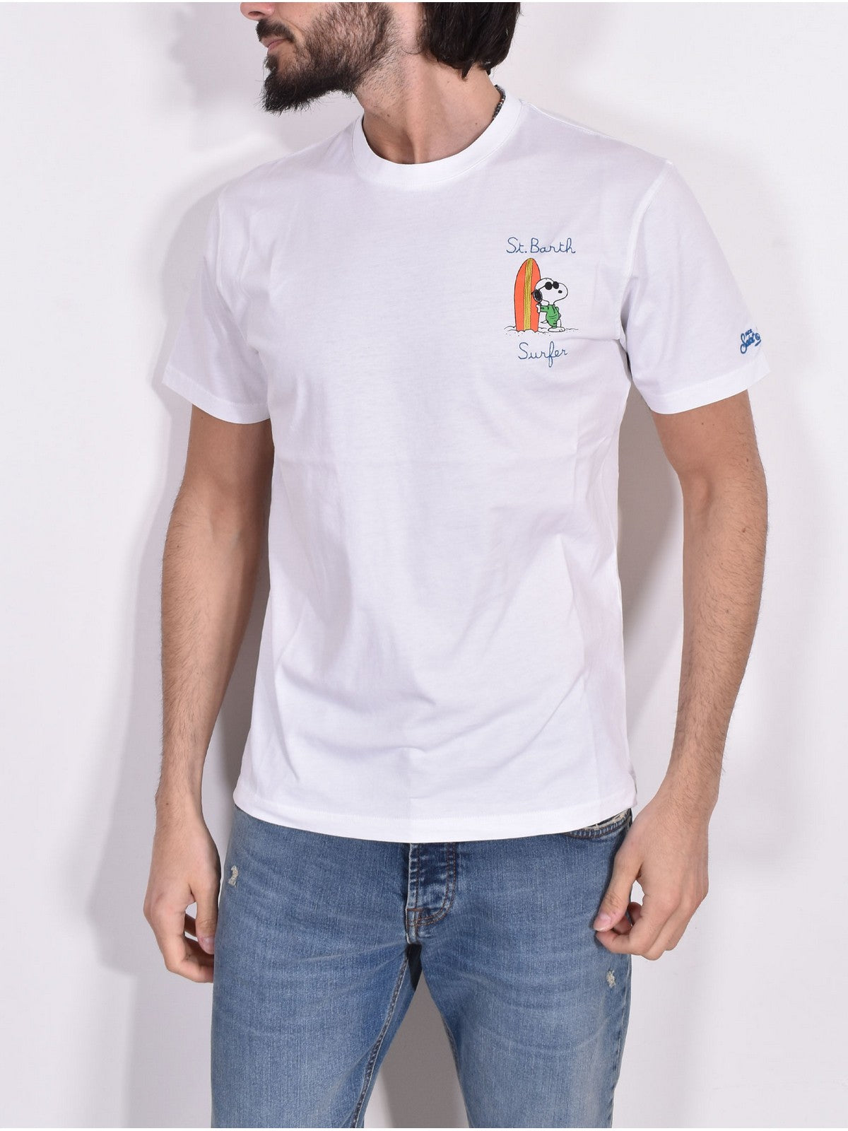 MC2 SAINT BARTH T-Shirt e Polo Uomo TSHIRT MAN 02332F Bianco gioboutiqueweb