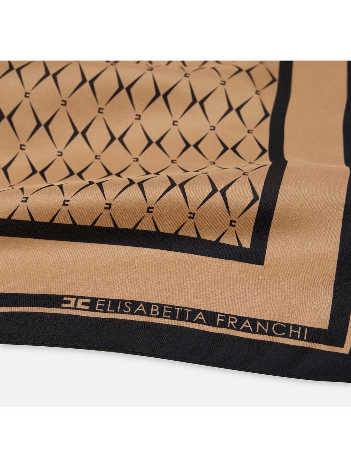 ELISABETTA FRANCHI Foulard Donna FO02L46E2 CM3 Marrone gioboutiqueweb