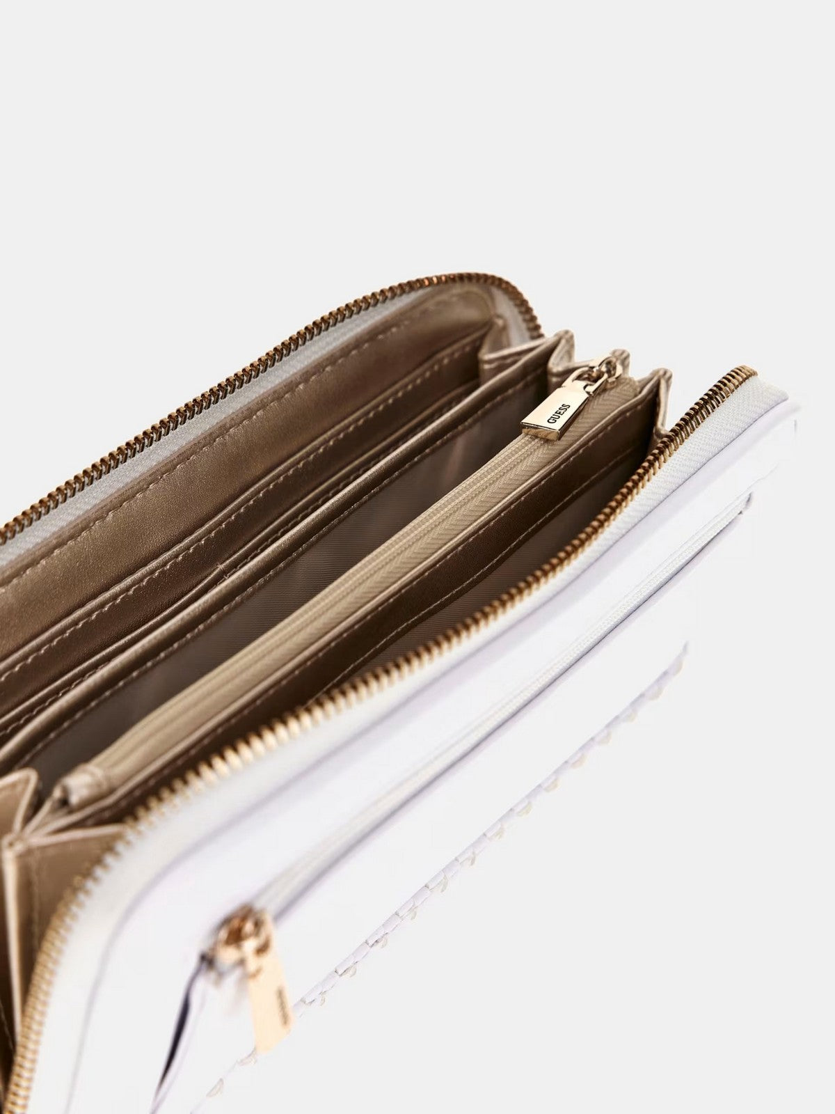 Devinez le portefeuille féminin Etel Slg Grand Zip dans SWG92 19460 WHI BIANCO